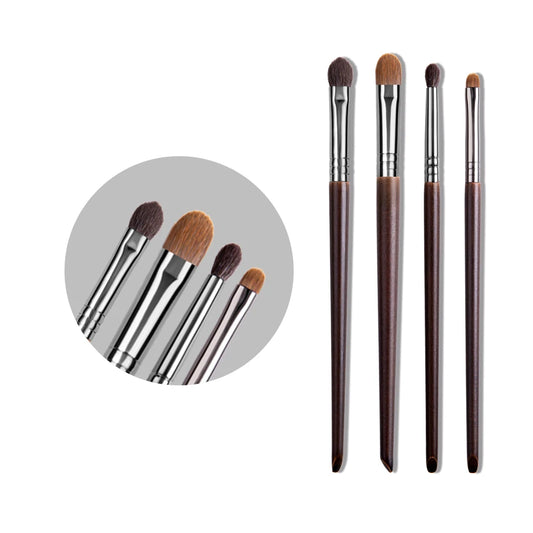 OVW Natural Hair Eye Brush kisti dlya teney Flat Shadow Shader Small Pencil Tarpered Smudge set de brochas para maquillaje