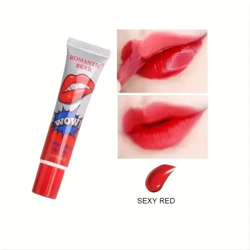 Waterproof Lip Liner Peel Off Tattoo Lipgloss Waterproof Long Lasting Matte Lip Tint Brown Contour Tear-off Lips Stain Cosmetic