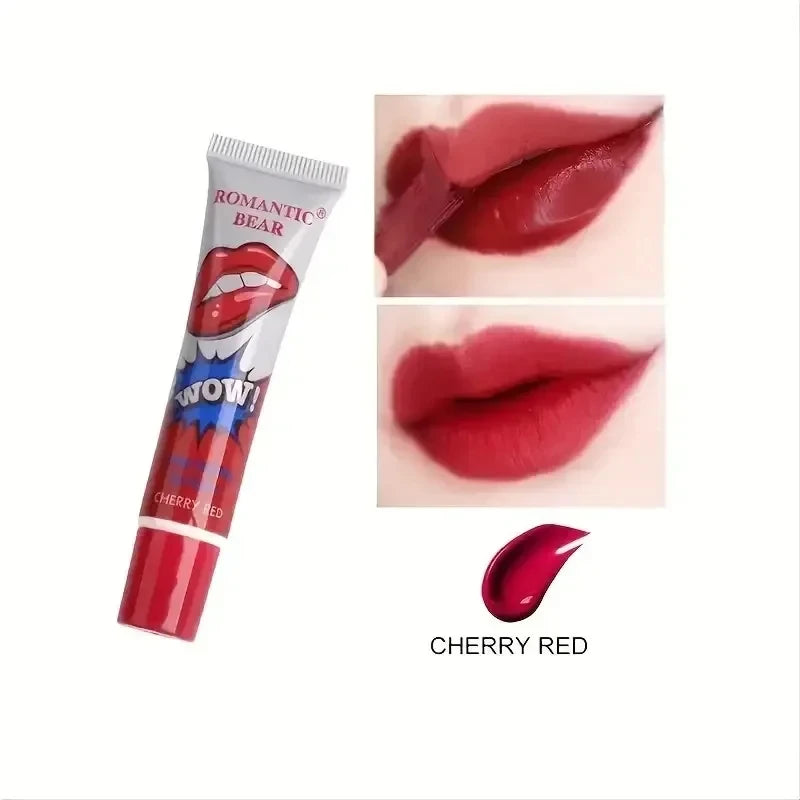 Waterproof Lip Liner Peel Off Tattoo Lipgloss Waterproof Long Lasting Matte Lip Tint Brown Contour Tear-off Lips Stain Cosmetic