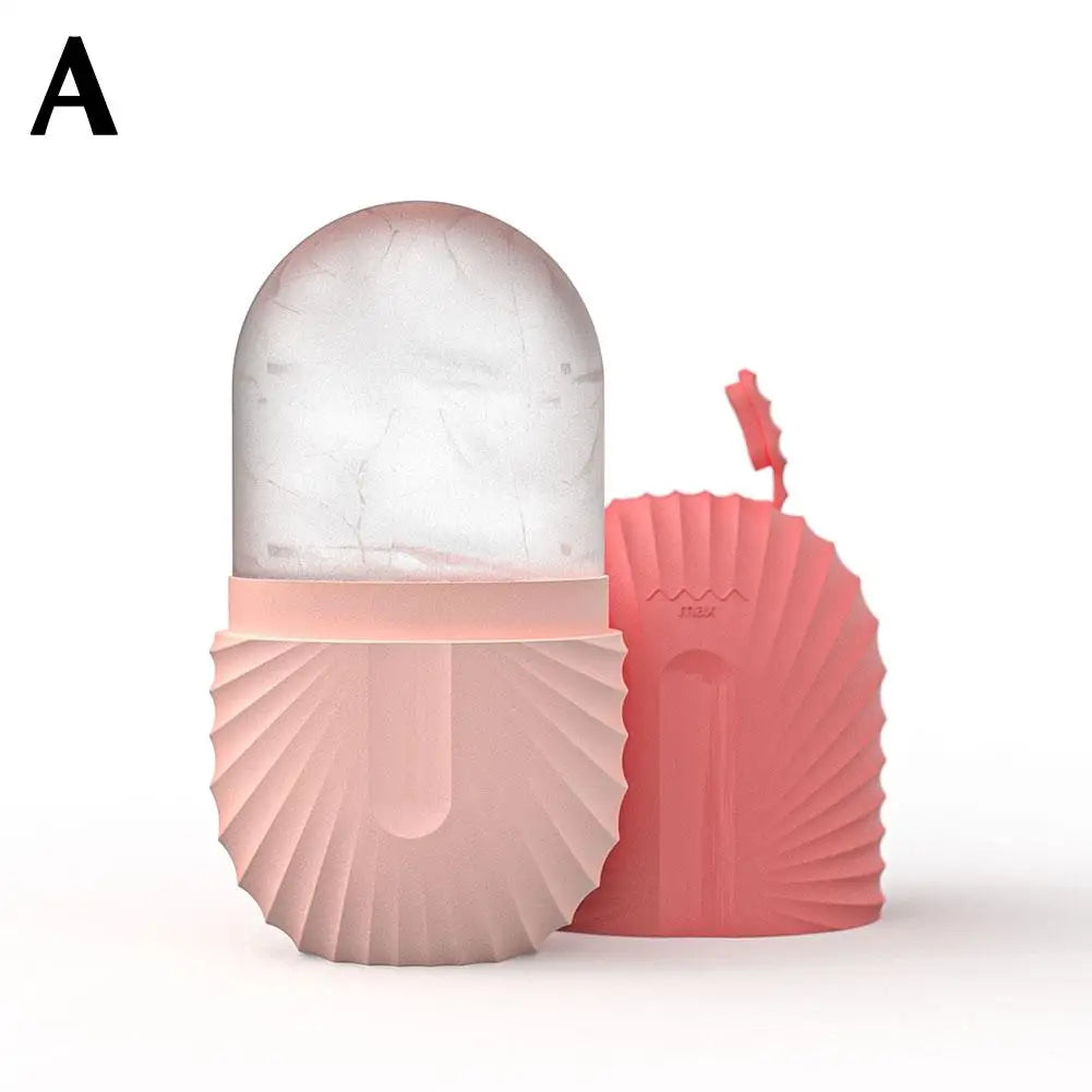 Face Beauty Lifting Ice Face Tool Silicone Tray Mold Contouring Acne Eye Skin Educe Massager Roller Ball Care