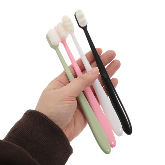 4 Pcs Toothbrush Soft Bristle Adult Extra Toothbrushes for Adults Hair Pp Travel Kids