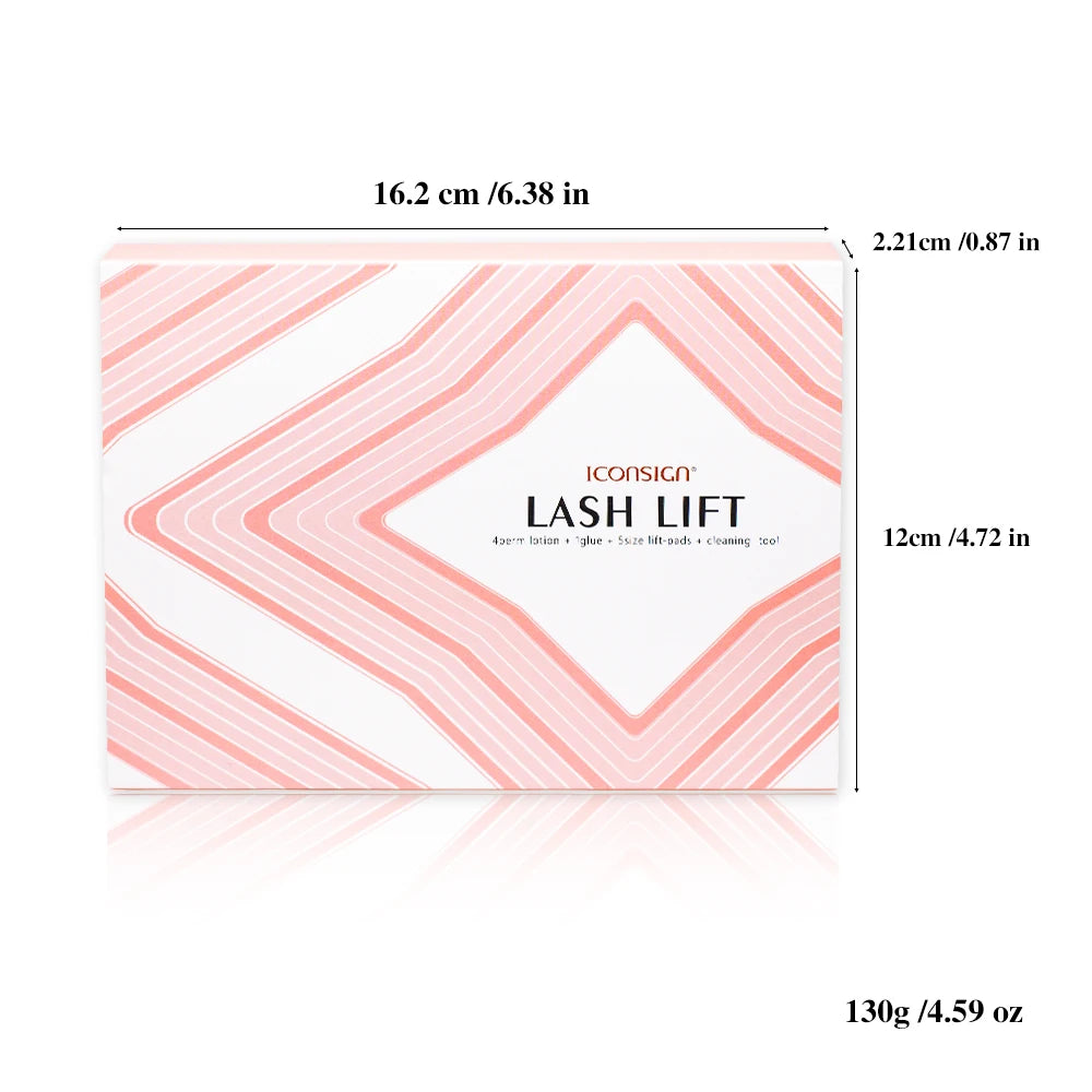 Lash Lift and Kit Eyelash Perm Kit Professional Eyelash Lash Curling Eyelash & Eyebrow Set 3 in 1 Lash Lift Kit for Salon Pink