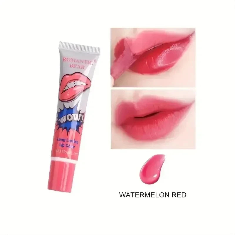 Waterproof Lip Liner Peel Off Tattoo Lipgloss Waterproof Long Lasting Matte Lip Tint Brown Contour Tear-off Lips Stain Cosmetic