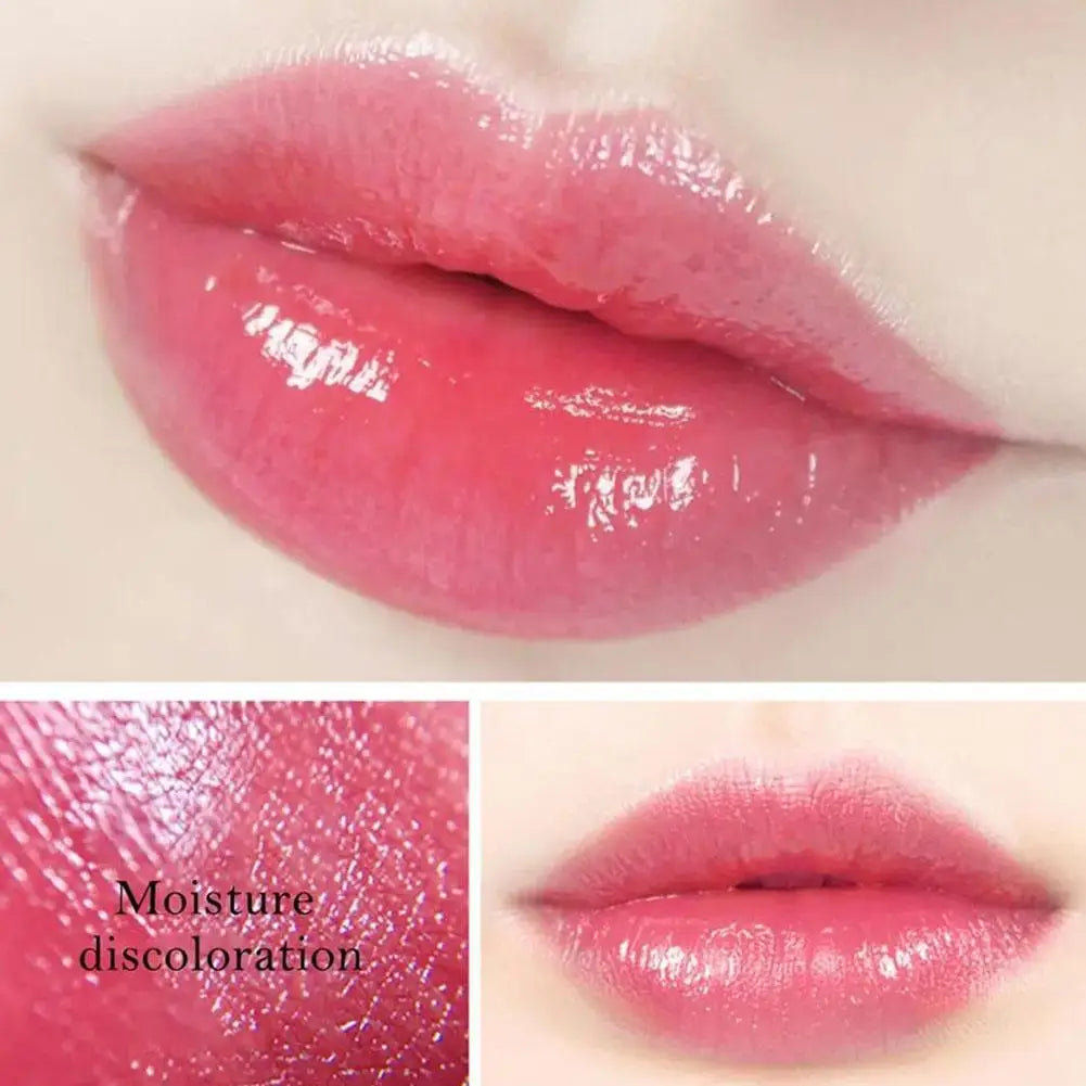 Aloe Vera Discolored Lip Balm Jelly Magic Color Changing Moisturizing Girl Lipstick Nourishing Gloss Lasting Makeup Lip Lip A0A9