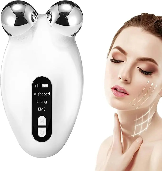 Mini Microcurrent Face Lift Device Roller,Lift The face and Tighten The Skin, Wrinkle Remover Toning skin care & tools(facial)